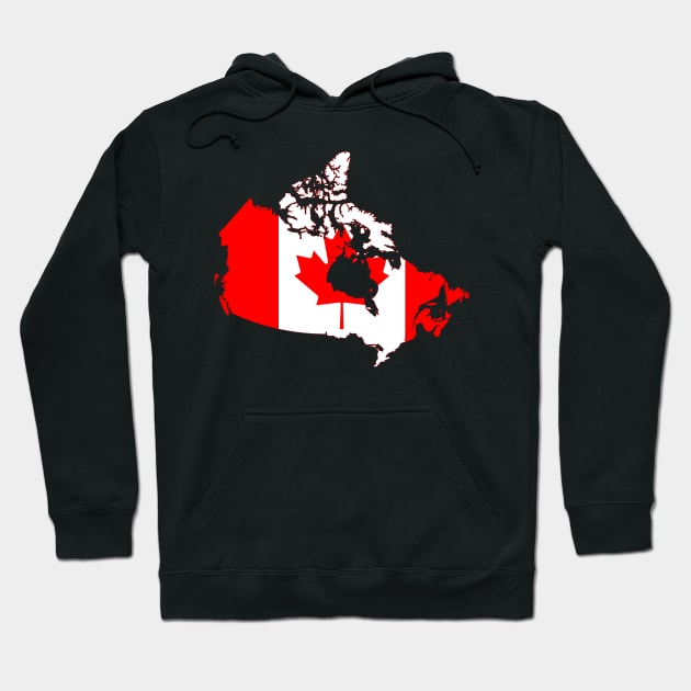 Canada flag Hoodie by jazzulan